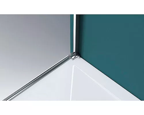 Приобрести Душевая дверь BelBagno Kraft 90 KRAFT-B-12-60/30-C-Cr-L профиль Хром стекло прозрачное в магазине сантехники Santeh-Crystal.ru