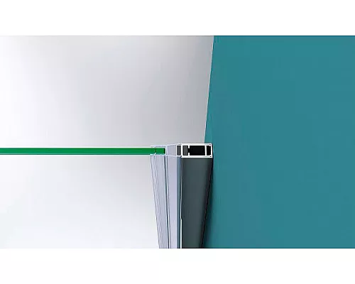 Купить Душевая дверь BelBagno Kraft 100 KRAFT-B-12-60/40-C-Cr-L профиль Хром стекло прозрачное в магазине сантехники Santeh-Crystal.ru