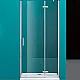 Заказать Душевая дверь BelBagno Kraft 100 KRAFT-B-12-60/40-C-Cr-R профиль Хром стекло прозрачное в магазине сантехники Santeh-Crystal.ru
