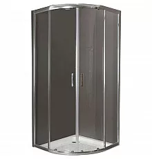 Душевой уголок BelBagno UNO-195-R-2-90-C-Cr 90х90 профиль Хром стекло прозрачное