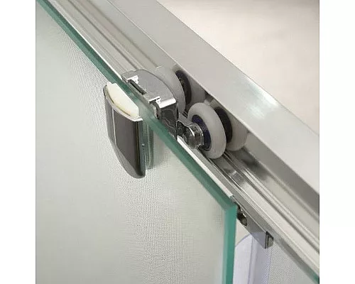 Заказать Душевая дверь BelBagno Uno 110 UNO-195-BF-1-110-C-Cr профиль Хром стекло прозрачное в магазине сантехники Santeh-Crystal.ru