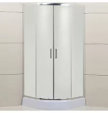 Душевой уголок BelBagno Uno 90х90 UNO-195-R-2-90-P-Cr профиль Хром стекло рифленое