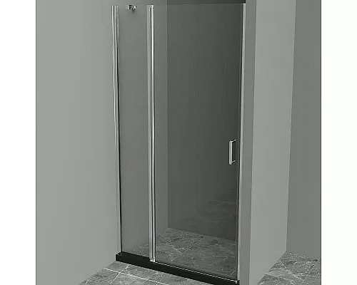 Заказать Душевая дверь BelBagno Uno 110 UNO-B-12-40+70-C-Cr профиль Хром стекло прозрачное в магазине сантехники Santeh-Crystal.ru