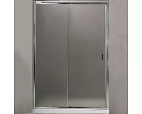 Приобрести Душевая дверь BelBagno Uno 120 UNO-195-BF-1-120-P-Cr профиль Хром стекло рифленое в магазине сантехники Santeh-Crystal.ru