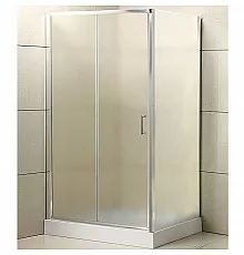Душевой уголок BelBagno Uno 120x80 UNO-AH-1-120/80-P-Cr профиль Хром стекло рифленое