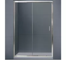 Душевая дверь BelBagno Uno 130 UNO-BF-1-130-C-Cr профиль Хром стекло прозрачное