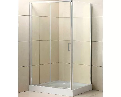Заказать Душевой уголок BelBagno Uno 110x80 UNO-AH-1-110/80-C-Cr профиль Хром стекло прозрачное в магазине сантехники Santeh-Crystal.ru