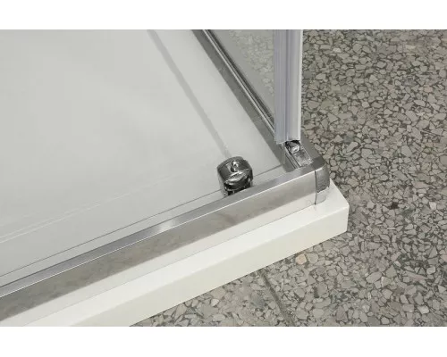 Заказать Душевой уголок BelBagno Uno 110x80 UNO-AH-1-110/80-C-Cr профиль Хром стекло прозрачное в магазине сантехники Santeh-Crystal.ru