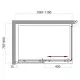 Заказать Душевой уголок BelBagno Uno 110x80 UNO-AH-1-110/80-C-Cr профиль Хром стекло прозрачное в магазине сантехники Santeh-Crystal.ru