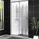 Приобрести Душевая дверь BelBagno Uno 110 UNO-195-BF-1-110-CH-CR профиль Хром стекло шиншилла в магазине сантехники Santeh-Crystal.ru