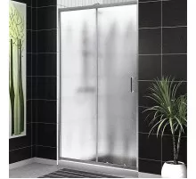 Душевая дверь BelBagno Uno 120 UNO-195-BF-1-120-CH-CR профиль Хром стекло шиншилла