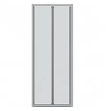 Душевая дверь Bravat Drop 100 BD100.4120A профиль Хром стекло прозрачное