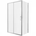 Душевой уголок Bravat Line 120x80 BS120.3101A профиль Хром стекло прозрачное Душевой уголок Bravat Line 120x80 BS120.3101A профиль Хром стекло прозрачное