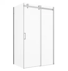 Душевой уголок Bravat Wave 120x80 BS120.3102S профиль Хром стекло прозрачное