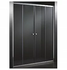 Душевая дверь Cezares Anima 170 ANIMA-W-BF-2-170-C-Cr профиль Хром стекло прозрачное