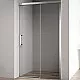 Купить Душевая дверь Cezares Duet Soft 120 DUET SOFT-BF-1-120-C-Cr профиль Хром стекло прозрачное в магазине сантехники Santeh-Crystal.ru