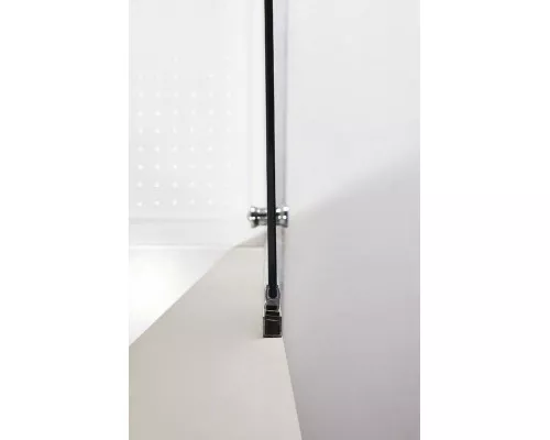 Приобрести Душевая дверь Cezares Eco 70 ECO-O-B-1-70-P-Cr профиль Хром стекло рифленое в магазине сантехники Santeh-Crystal.ru