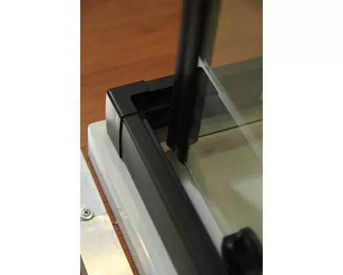 Купить Душевой уголок Cezares Eco 100x100 ECO-O-A-2-100-C-NERO профиль Черный матовый стекло прозрачное в магазине сантехники Santeh-Crystal.ru