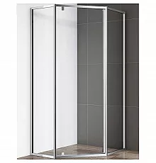 Душевой уголок Cezares Eco 90х90 ECO-O-P-1-90-C-Cr профиль Хром стекло прозрачное