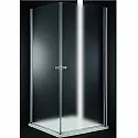Душевой уголок Cezares Elena 80x80 ELENA-W-A-2-80-P-Cr профиль Хром стекло рифленое