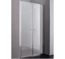 Душевая дверь Cezares Elena 160 ELENA-W-B-2-160-P-Cr профиль Хром стекло рифленое