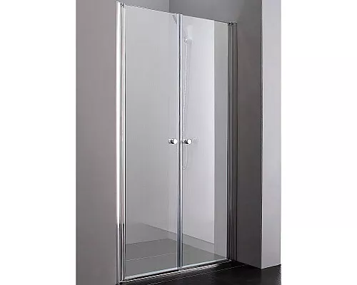 Купить Душевая дверь Cezares Elena 160 ELENA-W-B-2-160-P-Cr профиль Хром стекло рифленое в магазине сантехники Santeh-Crystal.ru