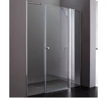 Душевая дверь Cezares Elena 160 ELENA-W-B-13-40+60/60-C-Cr профиль Хром стекло прозрачное