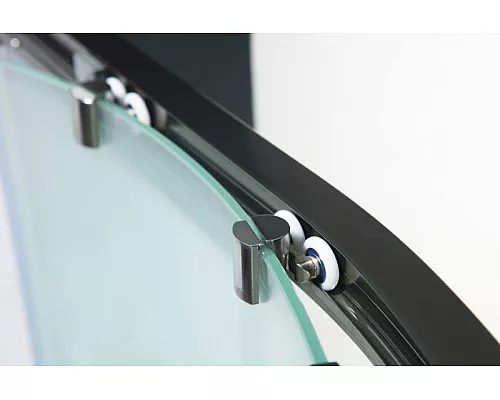 Приобрести Душевая дверь Cezares Giubileo BF 120 профиль Золото стекло прозрачное с матовым принтом в магазине сантехники Santeh-Crystal.ru