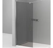 Душевая перегородка Cezares Liberta 110 LIBERTA-L-1-110-GR-Cr профиль Хром стекло серое