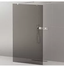 Душевая перегородка Cezares Liberta 110 LIBERTA-L-2-110-GR-Cr профиль Хром стекло серое