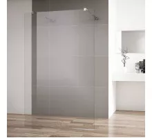 Душевая перегородка Cezares Liberta L-2 115 профиль Хром стекло прозрачное