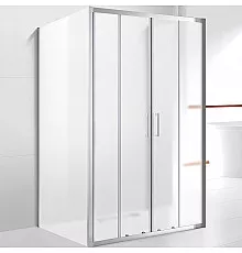 Душевой уголок Cezares Molveno 180x90 MOLVENO-AH-22-180/90-P-Cr профиль Хром стекло рифленое