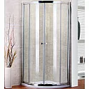 Душевой уголок Cezares Pratico R-2 90x90 PRATICO-R-2-90-C-Cr профиль Хром стекло прозрачное
