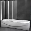 Шторка на ванну Cezares Relax 100x140 RELAX-V-4-100/140-C-Bi профиль Жемчужно-серый стекло прозрачное Шторка на ванну Cezares Relax 100x140 RELAX-V-4-100/140-C-Bi профиль Жемчужно-серый стекло прозрачное