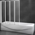 Шторка на ванну Cezares Relax 90 RELAX-V-4-90/140-C-Bi профиль Серый стекло прозрачное Шторка на ванну Cezares Relax 90 RELAX-V-4-90/140-C-Bi профиль Серый стекло прозрачное