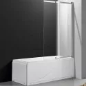 Шторка на ванну Cezares Slider 100 SLIDER-VF-11-100/150-C-Cr профиль Хром стекло прозрачное