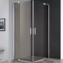 Душевой уголок Cezares Slider 110x80 SLIDER-AH-2-70/80-100/110-BR-Cr профиль Хром стекло бронзовое