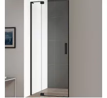 Душевая дверь Cezares Slider 110 SLIDER-B-1-100/110-C-NERO профиль Черный матовый стекло прозрачное