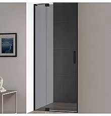 Душевая дверь Cezares Slider 80 SLIDER-B-1-70/80-GRIGIO-NERO профиль Черный матовый стекло серое