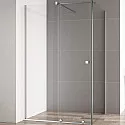 Душевой уголок Cezares Stream AH-1 110x100 профиль Хром стекло прозрачное