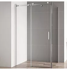 Душевой уголок Cezares Stylus-Soft AH-1 150x90 профиль Хром стекло прозрачное