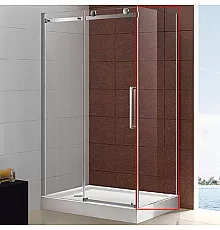 Душевая стенка Cezares Stylus 90 STYLUS-O-M-90-FIX-C-Cr профиль Хром стекло прозрачное