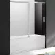 Заказать Шторка на ванну Cezares Tandem Soft 160x145 TANDEM-SOFT-VF-2-160/145-C-Cr-IV профиль Хром стекло прозрачное в магазине сантехники Santeh-Crystal.ru