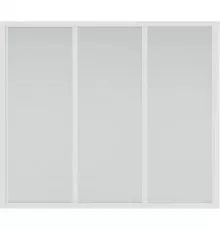 Шторка на ванну Creto Avalon 3.0 150 SH00066 профиль Белый стекло прозрачное