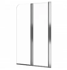 Шторка на ванну Excellent Fliper 80 KAAX.1309.800.PR Хром/Прозрачный