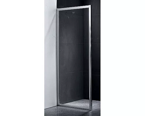 Купить Боковая стенка Gemy Victoria 100х190 профиль Хром стекло прозрачное в магазине сантехники Santeh-Crystal.ru