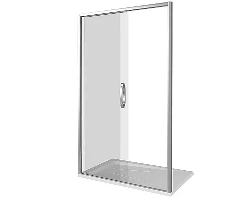 Купить Душевая дверь Good Door Antares WTW-130-C-CH 130 профиль Хром стекло прозрачное в магазине сантехники Santeh-Crystal.ru