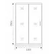 Купить Душевая дверь Good Door Antares WTW-130-C-CH 130 профиль Хром стекло прозрачное в магазине сантехники Santeh-Crystal.ru