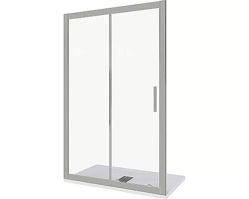 Заказать Душевая дверь Good Door Cofe WTW-130-C-CH 130 КФ00030 профиль Хром стекло прозрачное в магазине сантехники Santeh-Crystal.ru