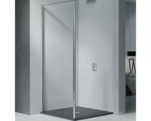 Купить Душевая стенка Good Door Cofe SP-80-C-CH 80 КФ00036 профиль Хром стекло прозрачное в магазине сантехники Santeh-Crystal.ru